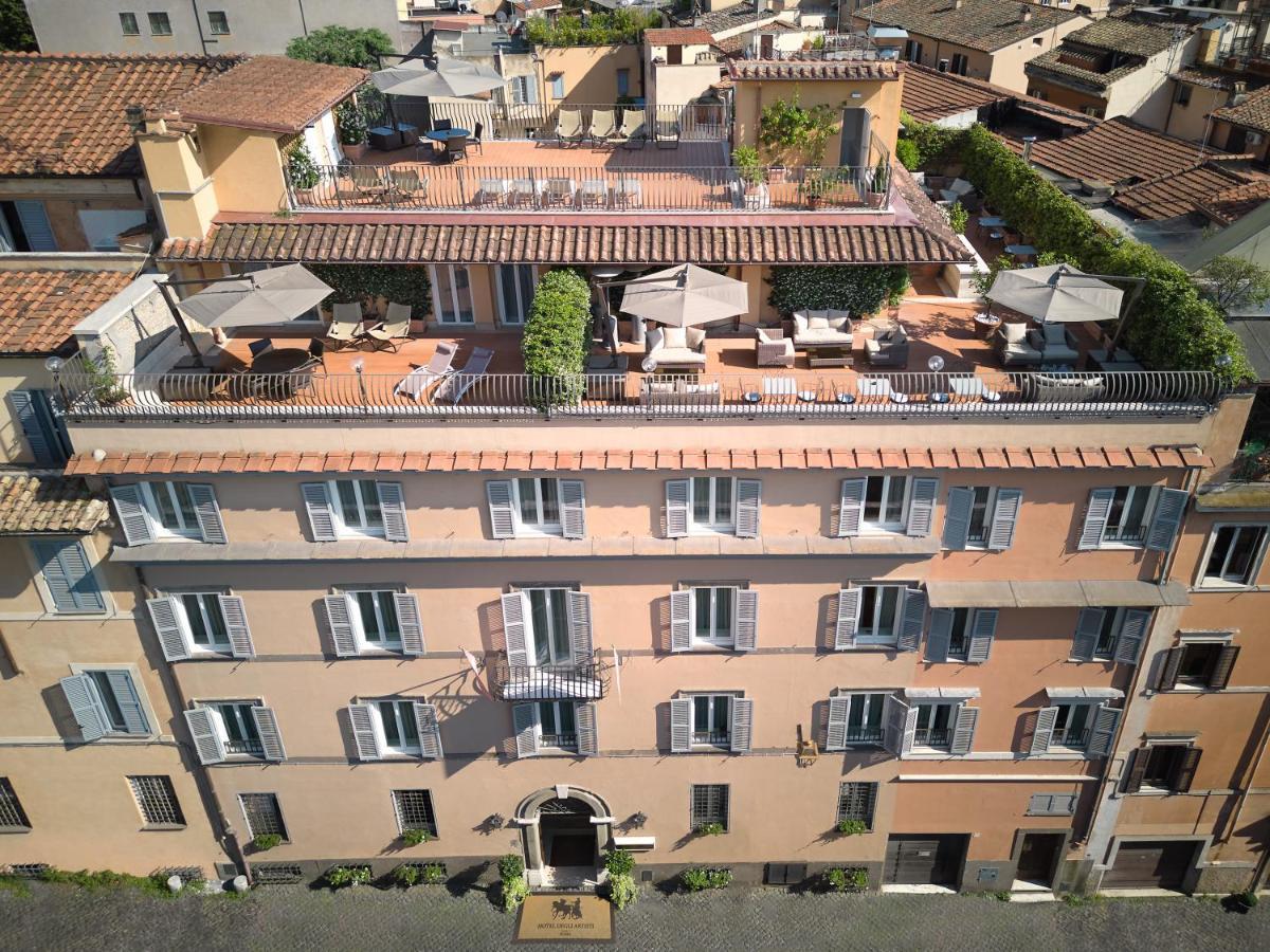 Hotel Degli Artisti Roma Esterno foto