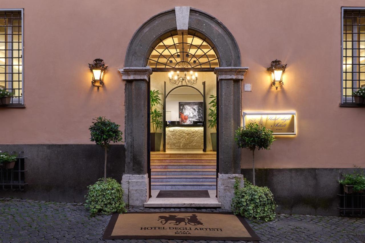 Hotel Degli Artisti Roma Esterno foto