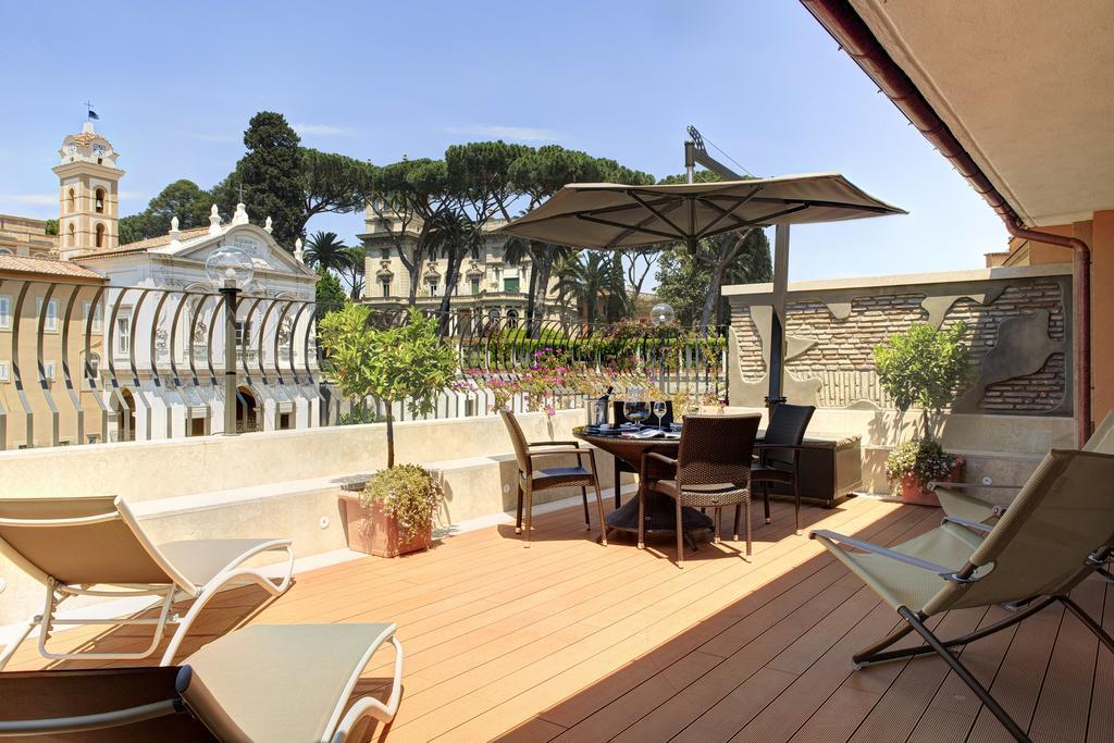 Hotel Degli Artisti Roma Esterno foto