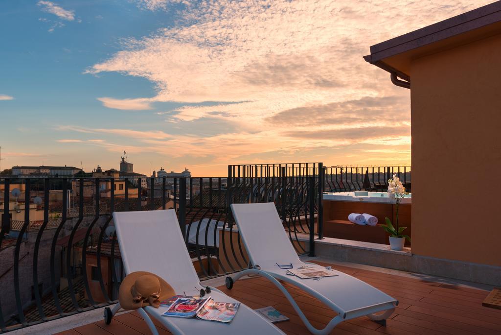 Hotel Degli Artisti Roma Esterno foto